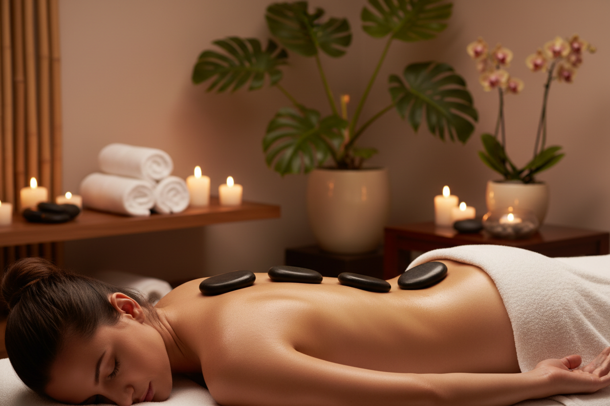 hot stone massage